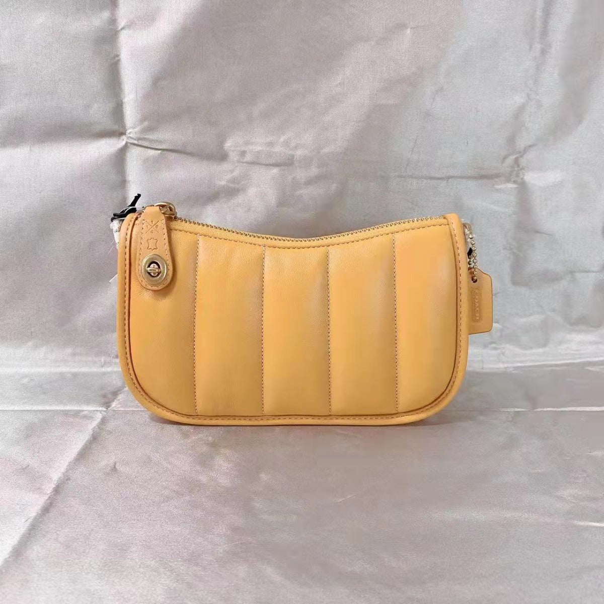 Coach C3490 Swinger 20 With Quilting In Brass/Buttercup Coach C3490 Swinger 20 With Quilting In Brass/Buttercup